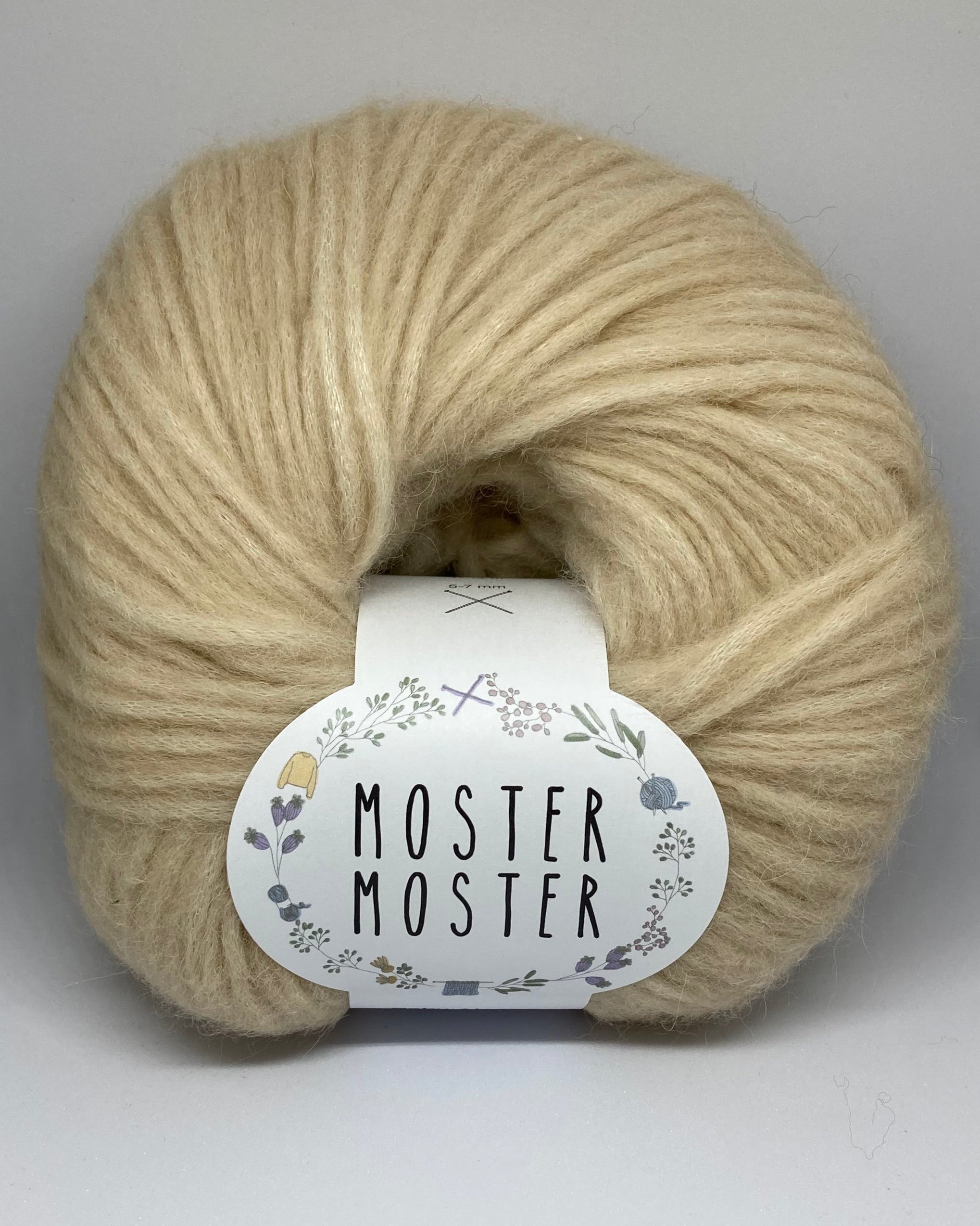 CREAM (BABY ALPACA MERINO WOOL)